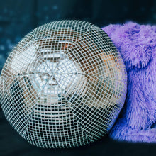 Load image into Gallery viewer, 16x16 Large Round Pillow Disco Ball Pillow Ball Pillows Decorative Throw Pillows For Teen Girls Bedroom - Funky Throw Pillows Bed Pillow Or Floor Cushion For Cute Room Decor Sphere Pillow