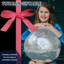 Load image into Gallery viewer, 16x16 Large Round Pillow Disco Ball Pillow Ball Pillows Decorative Throw Pillows For Teen Girls Bedroom - Funky Throw Pillows Bed Pillow Or Floor Cushion For Cute Room Decor Sphere Pillow