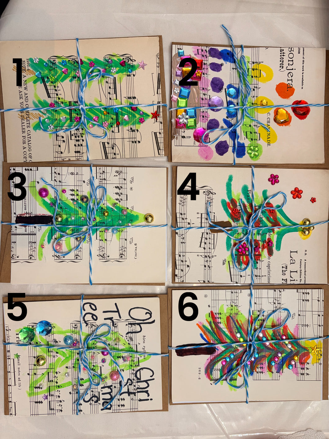 EV’s Christmas Cards - Trees