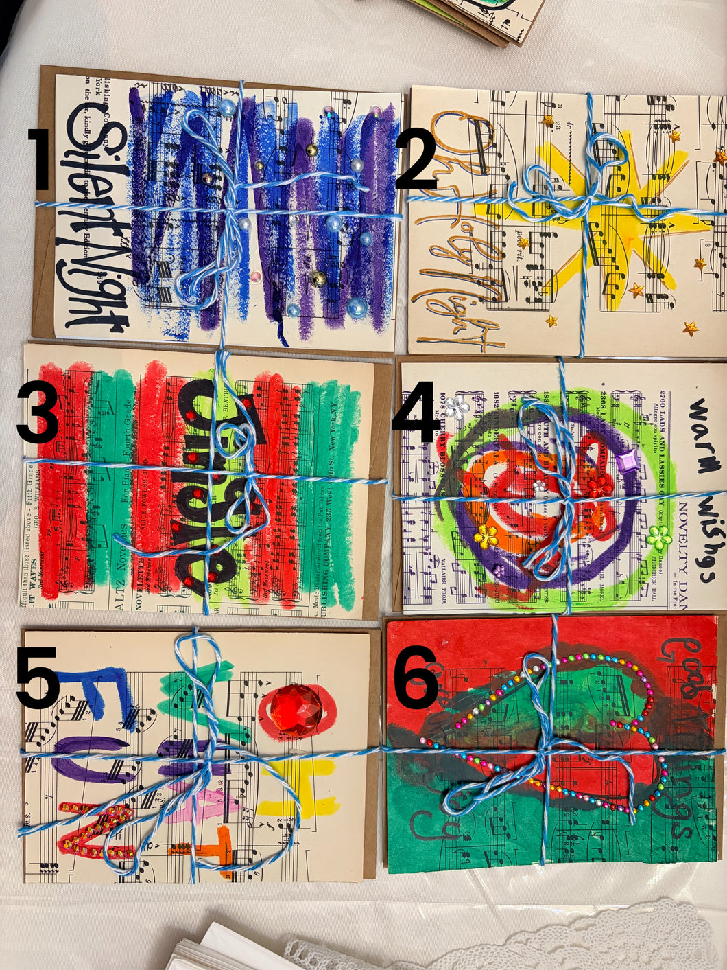 EV’s Christmas Cards - Words