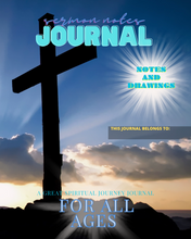 Load image into Gallery viewer, Sermon Notes Journal: Notes and Drawings - A Great Spiritual Journey Jornal for All Ages
